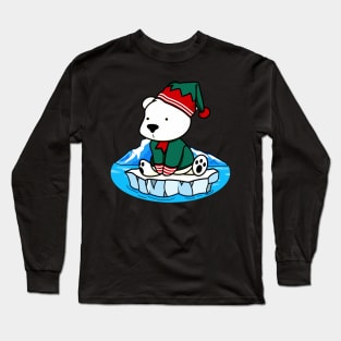 Unbearably chilly Santa's little helper Long Sleeve T-Shirt